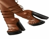 Tigerless Brown Shoes