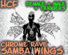 HCF chrome rave wings #2