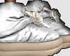 M metallic Puffer boot