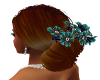 Wedding Hair w/flowers