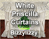 White Priscilla Curtains