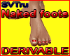 Naked foots derivable