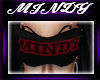MINDY RED BLINDFOLD