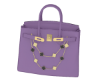 Chain birkin bag purple