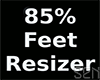 ⓢ 85% Feet Resizer