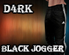 D4rk Black Jogger