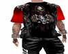 Black and Red Skull Shir