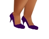 Purple Low Heels