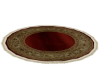 Rug Circular (burgundy)