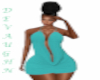 MUNI PLUNGE TEAL PRNT
