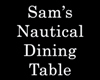 [CFD]Nautical Dining Set