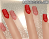 *MD*Red Allure Nails