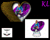 [KL] Purple Love Seat