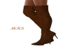 BROWN HIGH BOOTS