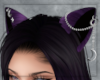 Purple Moon Wolf Ears