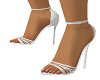 {D}White heels