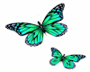 Green Butterfly Deco
