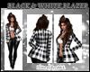 Black & White Blazer