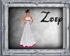 Wedding Dress Pink/white