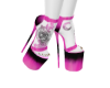 Pink Heels with tatts
