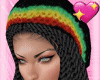 💖Rasta dred + hat