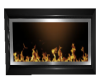 animated wall fire place