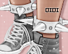 !!D Ankle Spike White