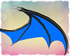 Neon Blue Bat wing