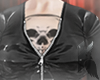 lK. Skull Top Leather