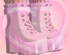 e Neon Pink Boots
