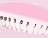 Pinku Safety Pin Beret