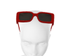 Chaise glasses red H