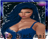 blue black hair