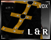 Yellow Leather Armbands