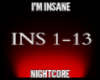 Nightcore - I'm Insane