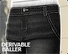 Y2K Baggy Pants Black