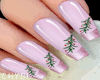 C~Blush Mistletoe Nails