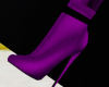 ! Purple N Black Boots