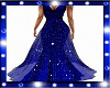 Royal Blue Diamond Gown
