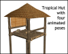 Tropical Hut with Poses