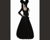 Black, gothic gown