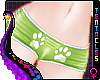 ★ Paw Shorts | Lime