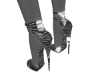 DestroyedBlkDenim Heels