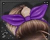 !S Cute Hair Bow Purple