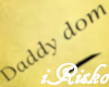 Daddy dom (head sign)