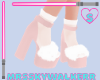 Sweet Pink Fur Heels