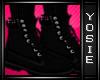 ~Y~Pink Emo Boots