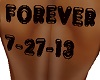 Forever Back tat