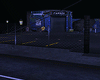 Garage awge blue night