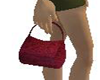 Floral Red Purse